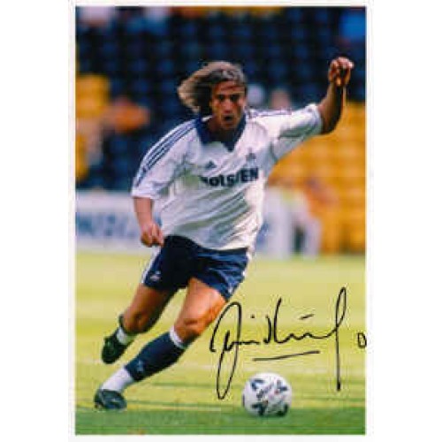 David GINOLA signed 8x10 Spurs Photo!